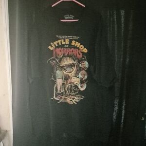 Black Little Shop Of Horrors T-shirt